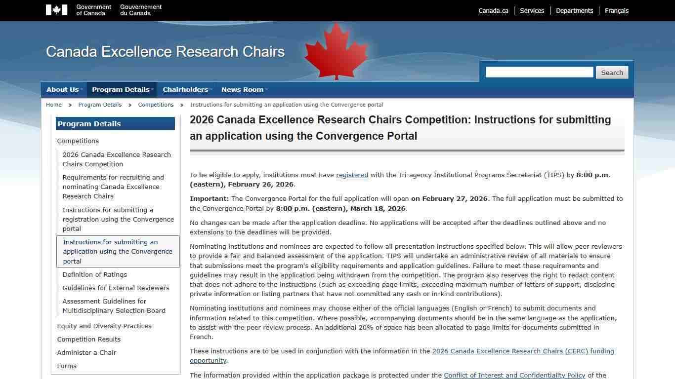 Canada Excellence Research Chairs - Home